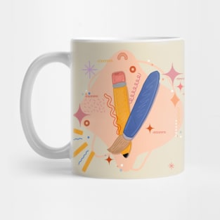 Paint and Doodles Mug